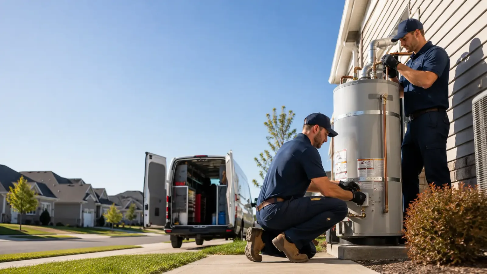 Water Heater Installation in Kipling, OH
